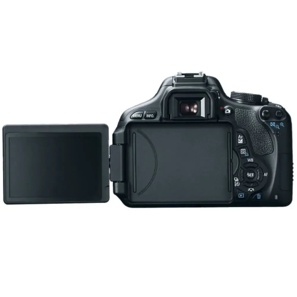 Canon EOS Rebel T3i and EF-S 18-55mm lens